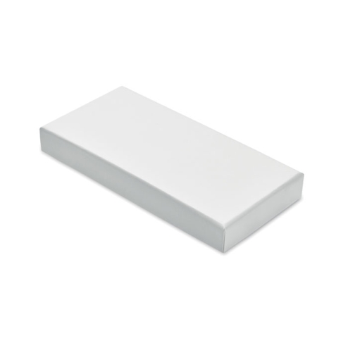 Glass heart award key ring