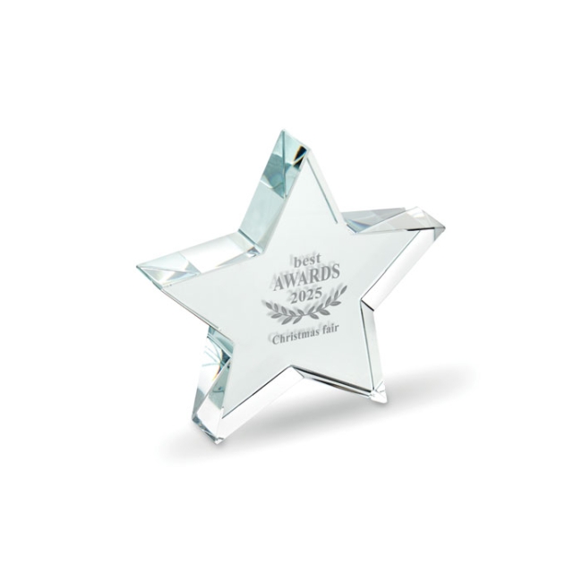 Glass star award