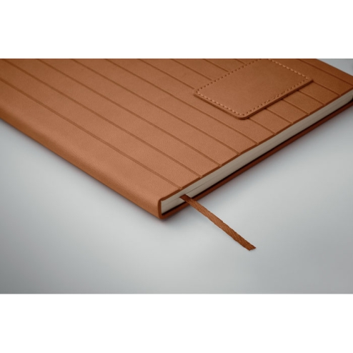 A5 notebook in smokey PU