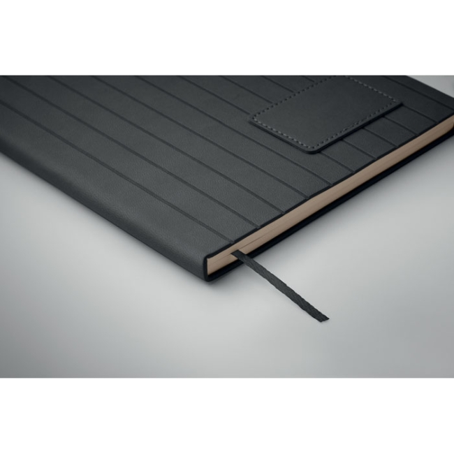 A5 notebook in smokey PU