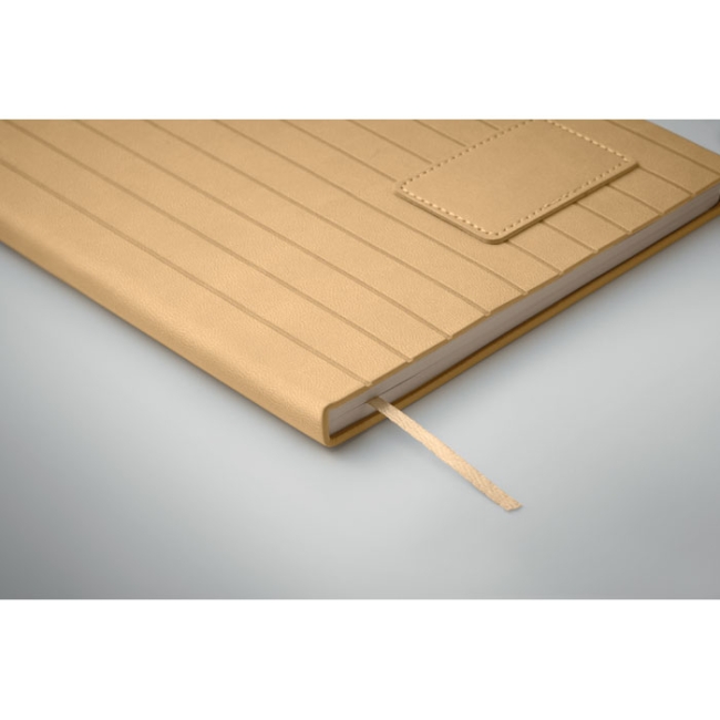 A5 notebook in smokey PU