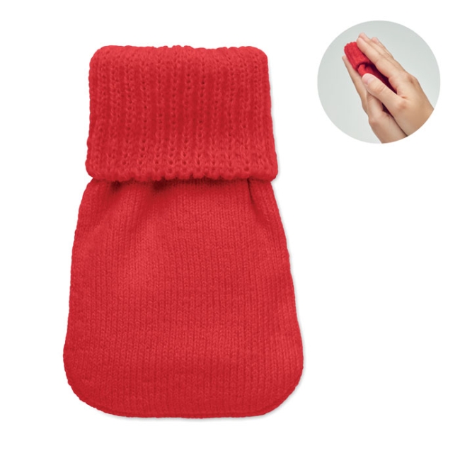 Hand warmer knitted polyester