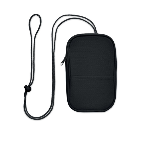 RPET cross body travel pouch