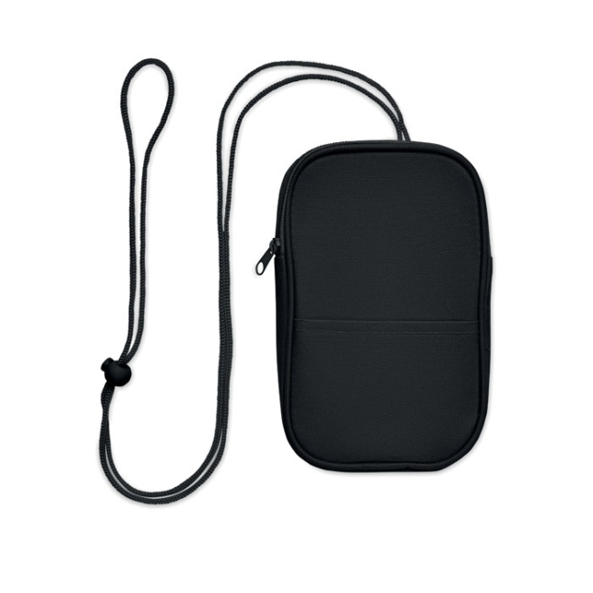 RPET cross body travel pouch