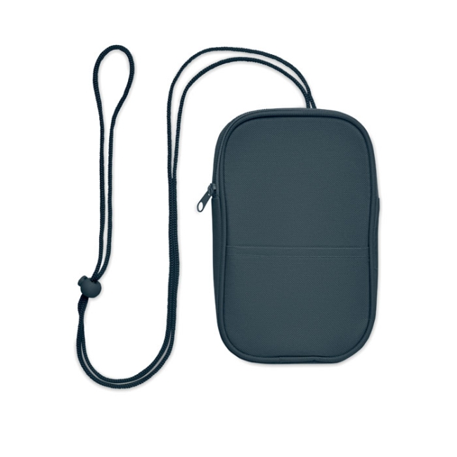 RPET cross body travel pouch