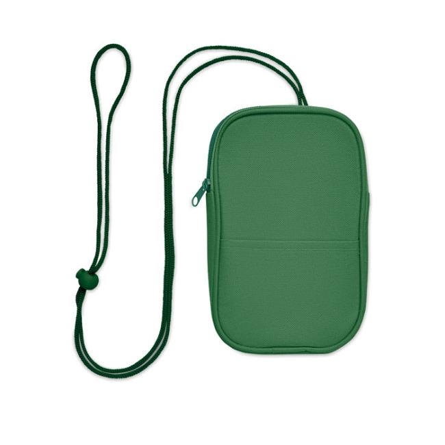 RPET cross body travel pouch