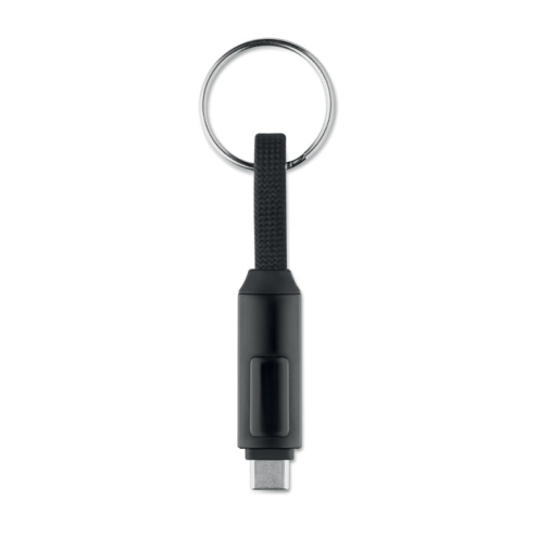 60W charging cable keyring