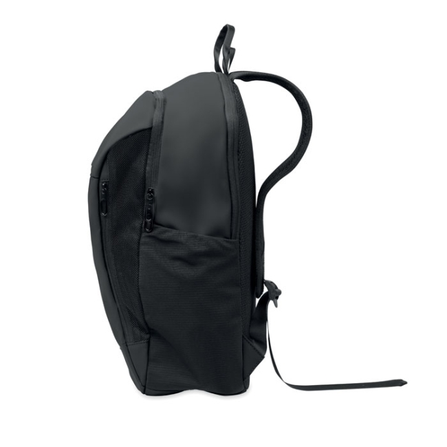15" soft PU laptop backpack