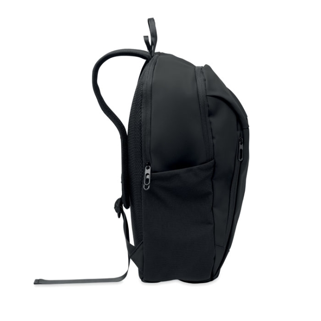 15" soft PU laptop backpack
