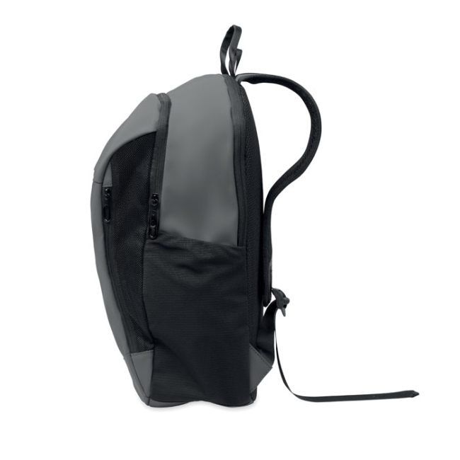 15" soft PU laptop backpack
