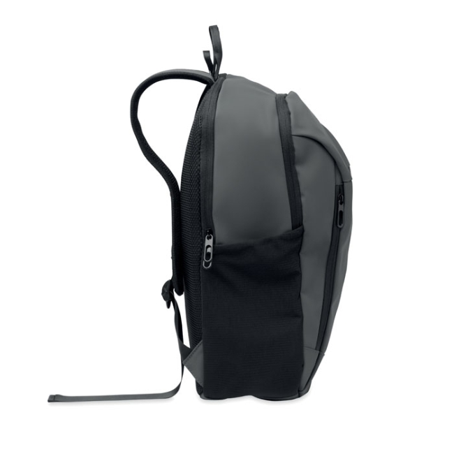 15" soft PU laptop backpack