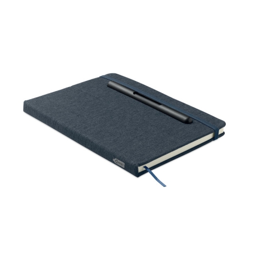 A5 notebook with phone holder