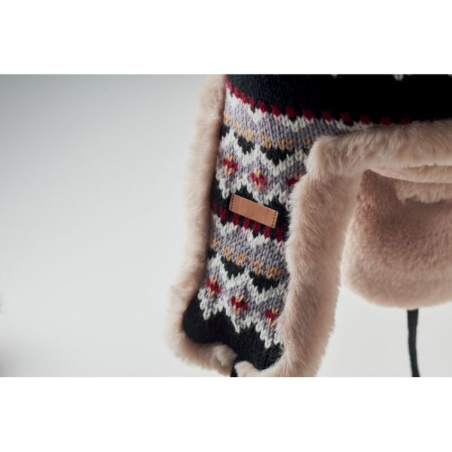 Bonnet avec caches-oreilles