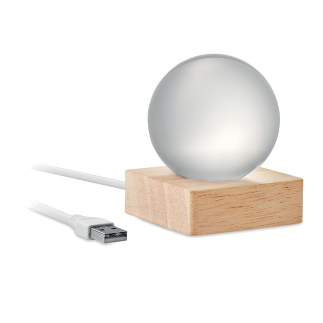 Sphère en verre LED
