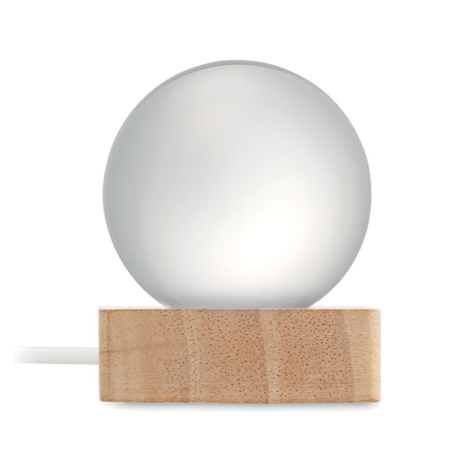 Sphère en verre LED