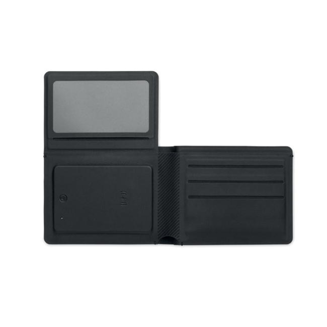 Anti-loss finder PU wallet