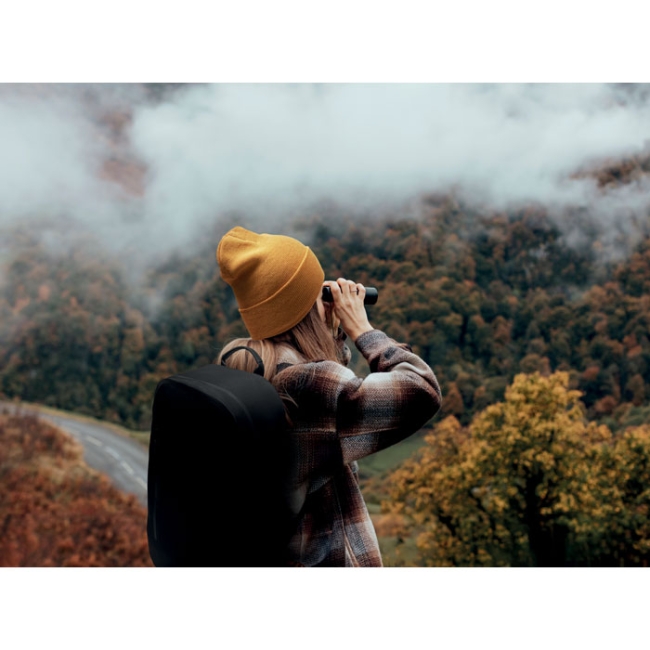 Knitted beanie with cuff