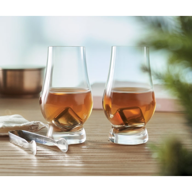 Set of whisky tasting glasses