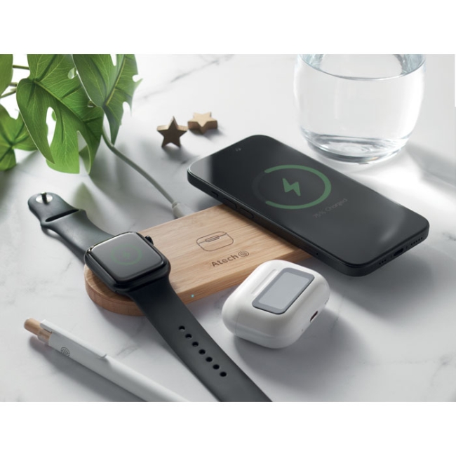 3 in 1 15W wireless charger