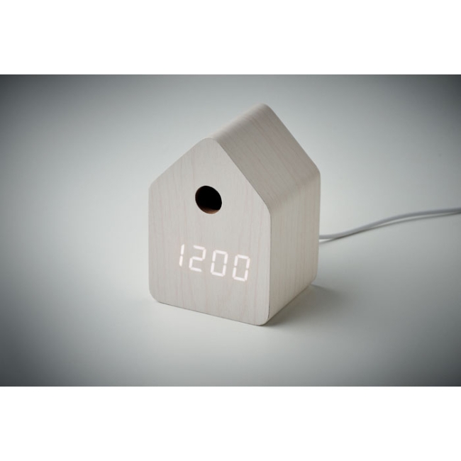 MDF cuckoo alarm clock