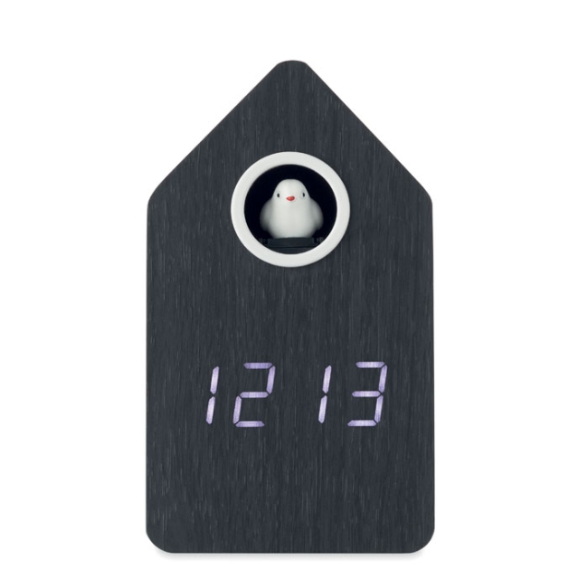 MDF cuckoo alarm clock