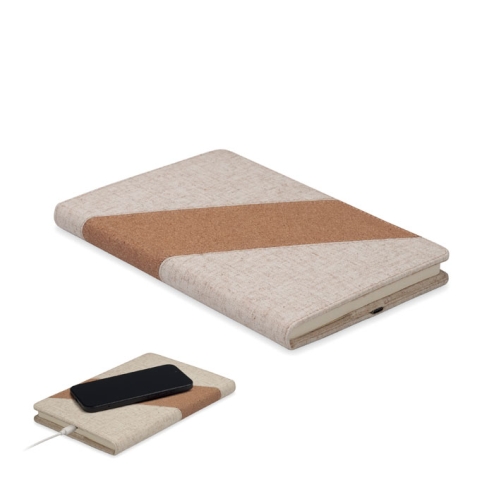 Carnet A5 avec chargeur 15W