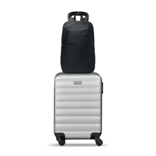 600D RPET backpack trolley