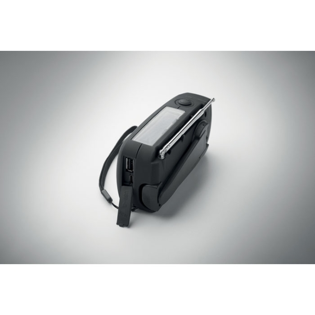 Radio portable avec torche LED