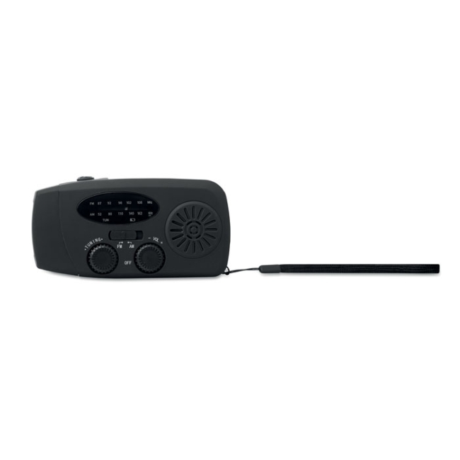 Radio portable avec torche LED
