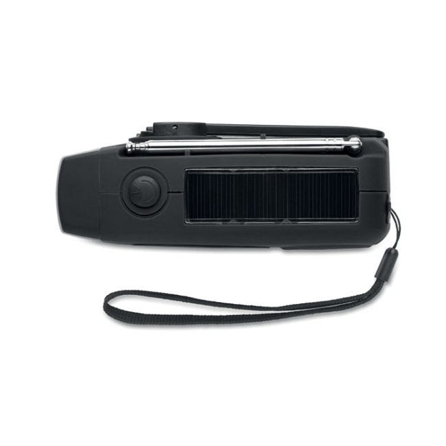 Radio portable avec torche LED