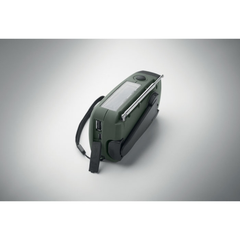 Radio portable avec torche LED