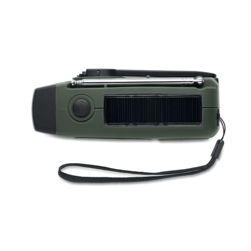 Radio portable avec torche LED