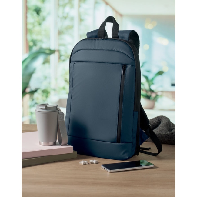 Expandable 600D RPET backpack
