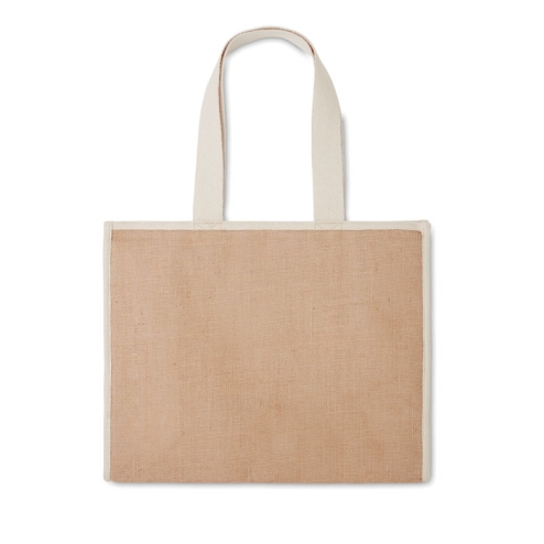 Sac shopping en toile et jute
