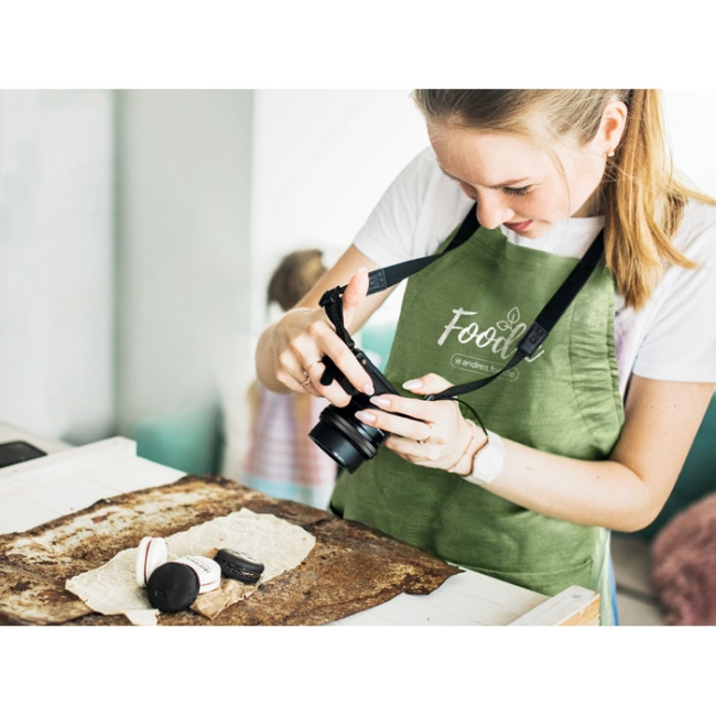 Tablier de cuisine en chanvre