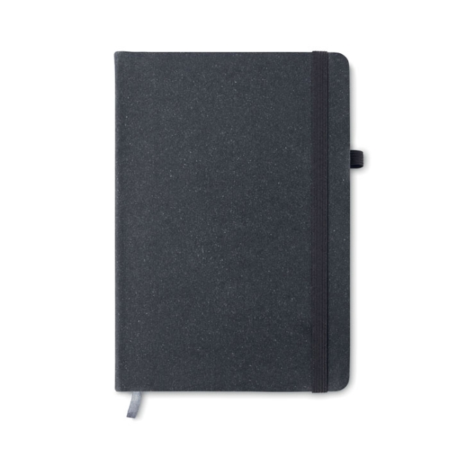 Recycled PU A5 lined notebook