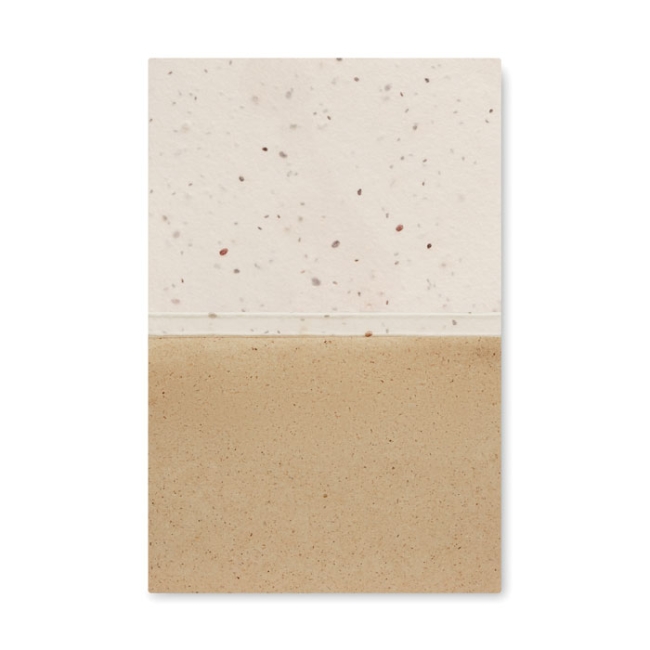 Bloc notes couverture à planter