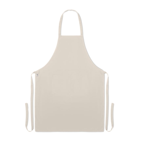 Organic cotton apron 200 gr/m²