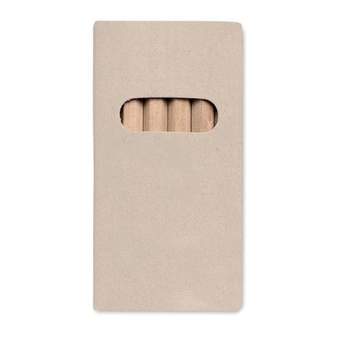 6 Crayons de couleur