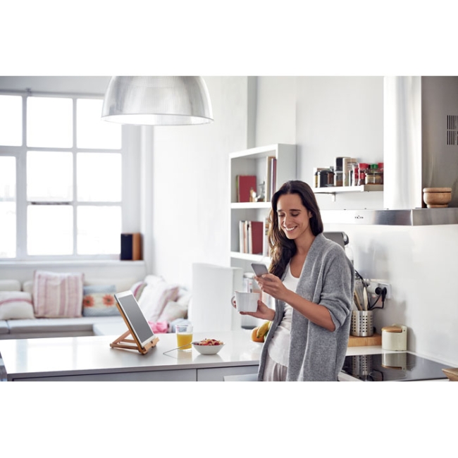 Support pour tablette bambou