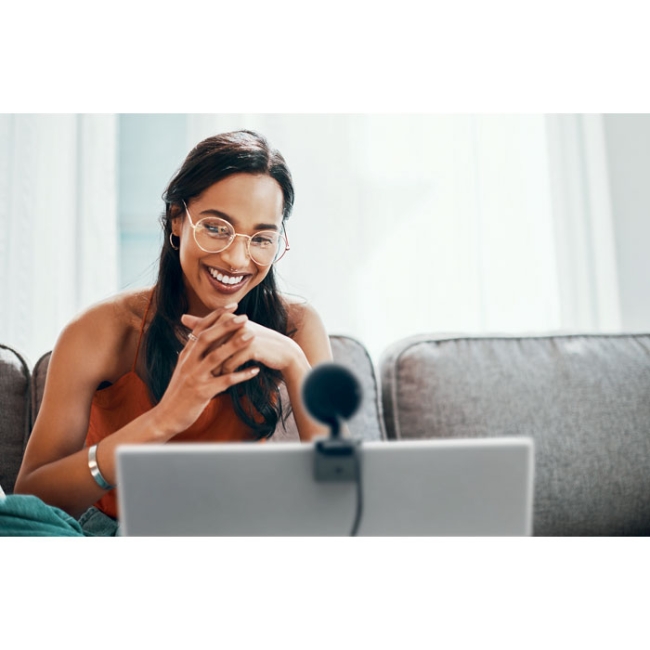 Webcam HD 1080P et lumière