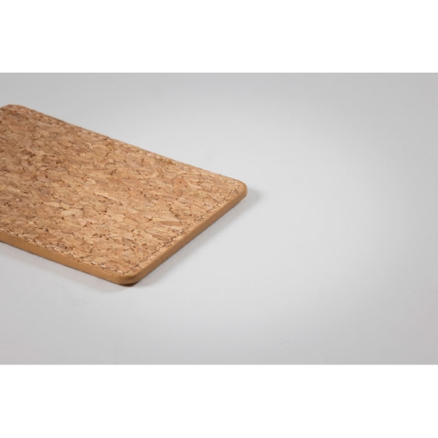 Etiquette à bagage en liège