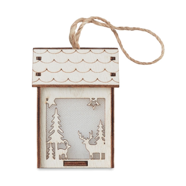 Maisonnette en MDF  lumière    -40