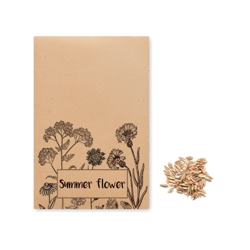 Enveloppe graines fleurs sauvages
