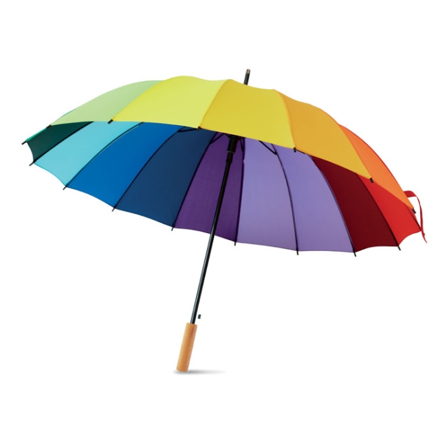 Parapluie arc-en-ciel 27 "