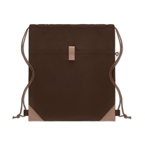 Recycled cotton drawstring bag