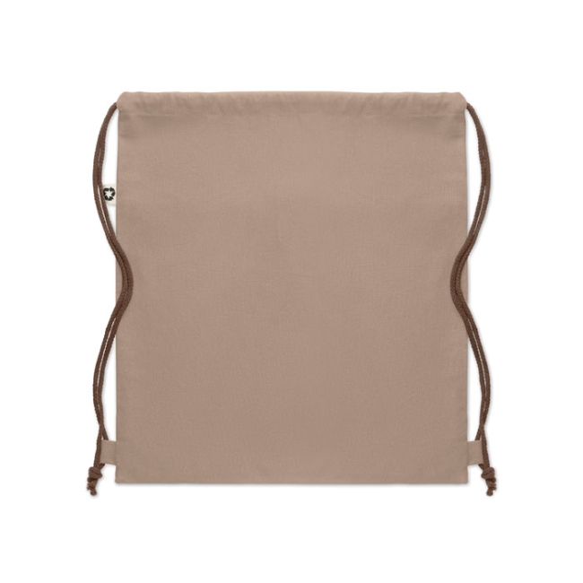 Sac à cordon en coton recyclé
