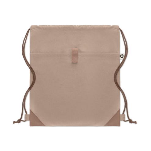 Sac à cordon en coton recyclé