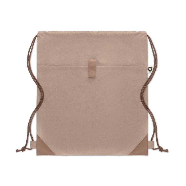 Sac à cordon en coton recyclé