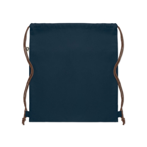 Recycled cotton drawstring bag